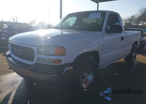 2001 GMC Sierra 1500 Sl из США, поврежденный, VIN 1GTEC14V21Z249471